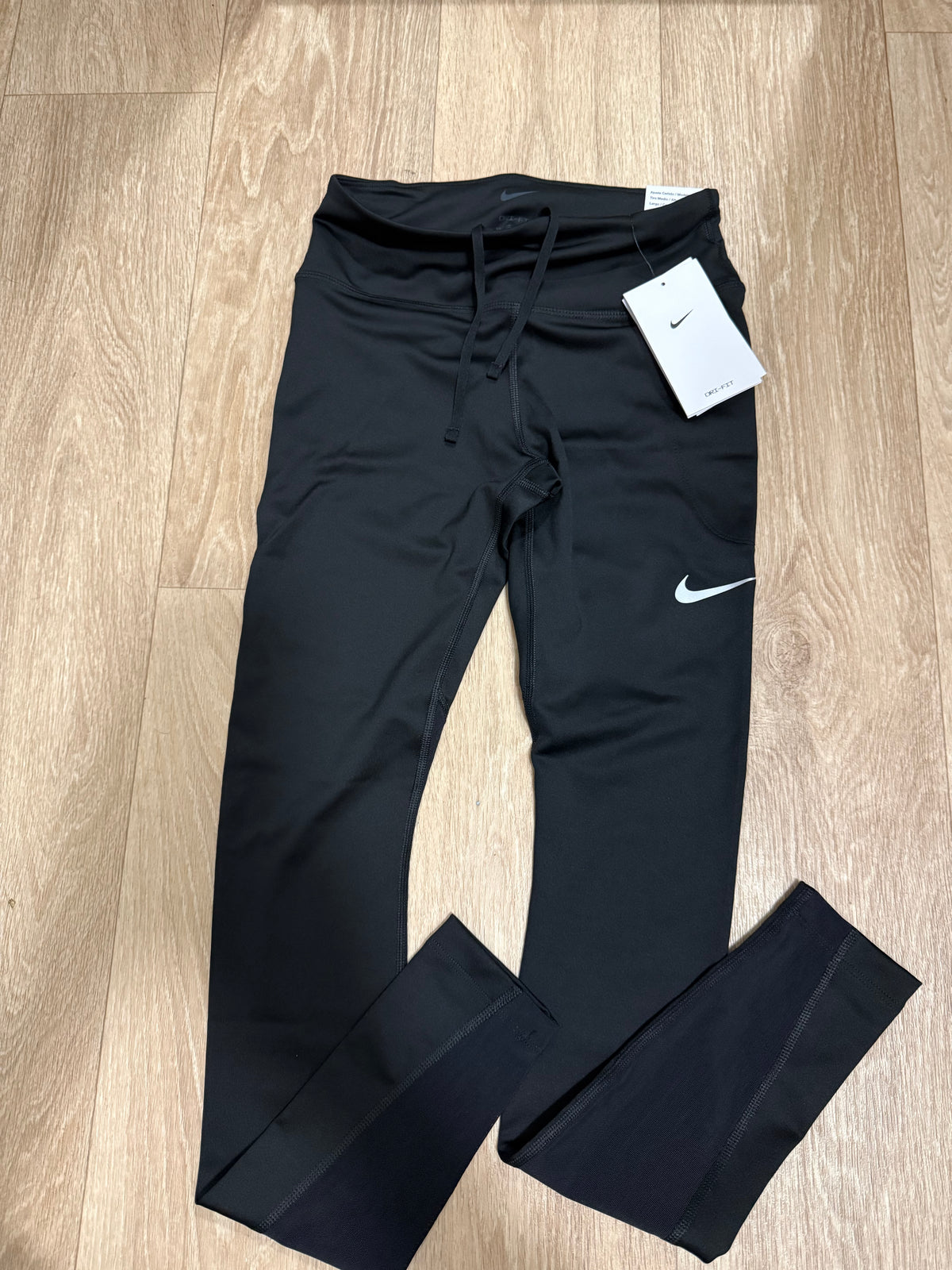 Nike Fast Dri-FIT Damen Laufleggings – Schwarz – Gr. XS