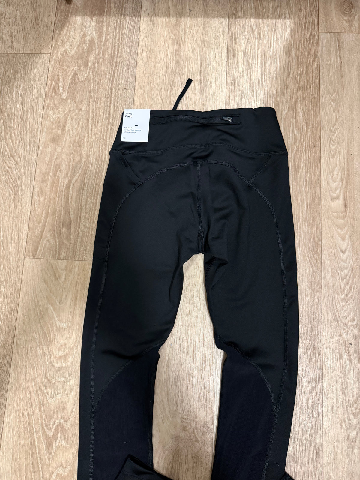 Nike Fast Dri-FIT Damen Laufleggings – Schwarz – Gr. XS