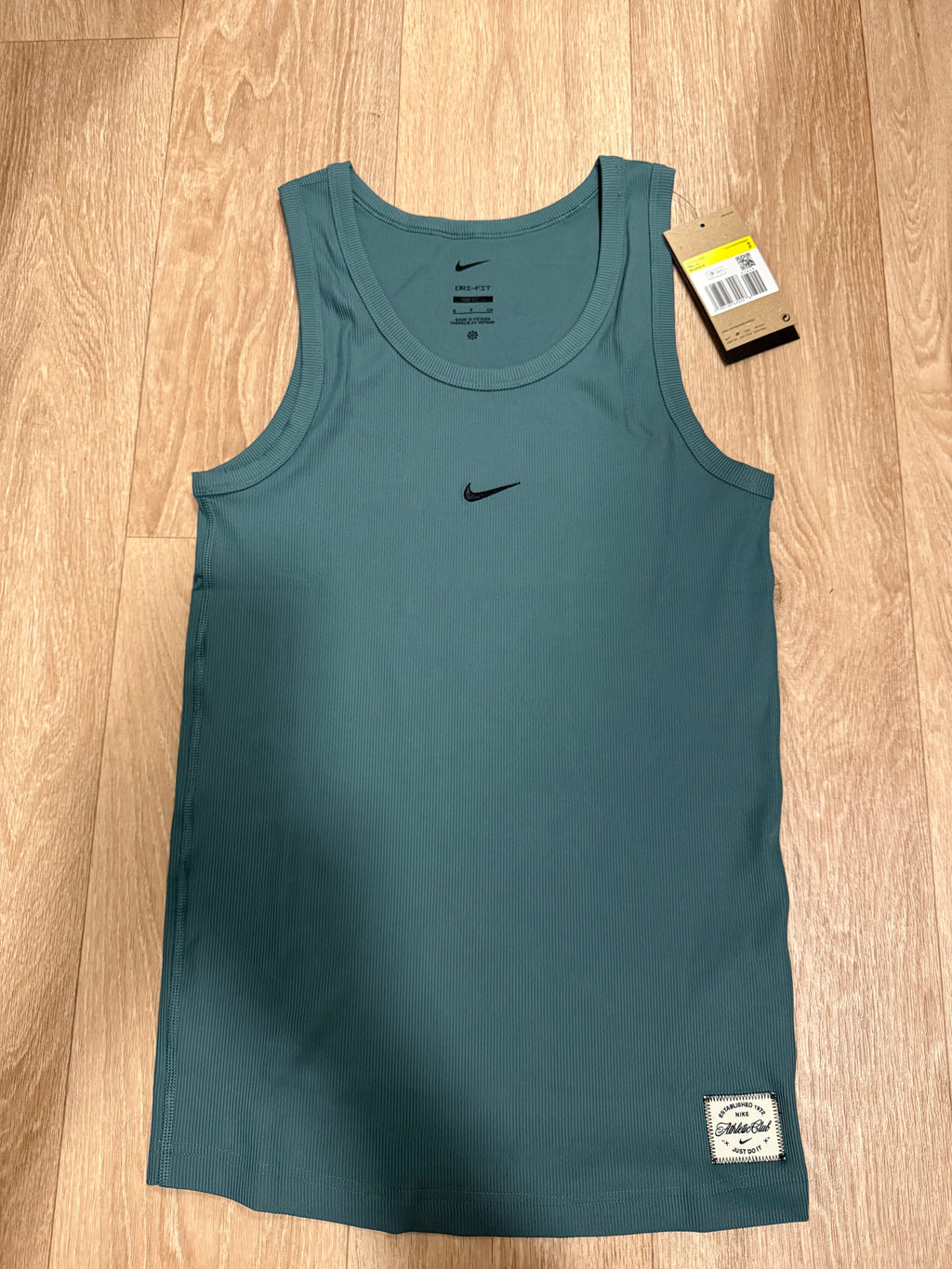 Nike Dri-FIT Athletic Club Herren Tanktop – Grün – Gr. S