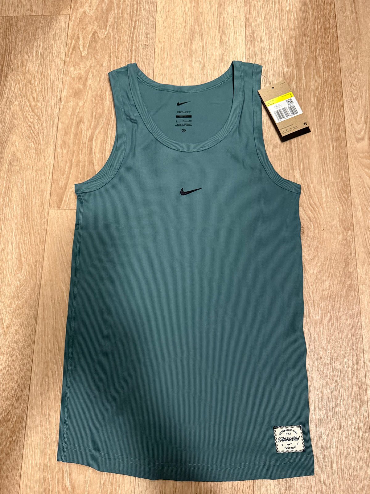 Nike Dri-FIT Athletic Club Herren Tanktop – Grün – Gr. S