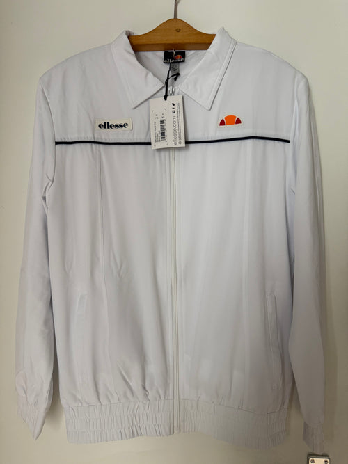 Ellesse Magnifico Herren Track Jacke – Weiß – Gr. S