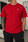 Jordan Herren T-Shirt Rot – Jumpman – Gr. L – Neu mit Etikett