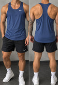 Nike Dri-FIT Running Herren Tanktop – Blau – Gr. S