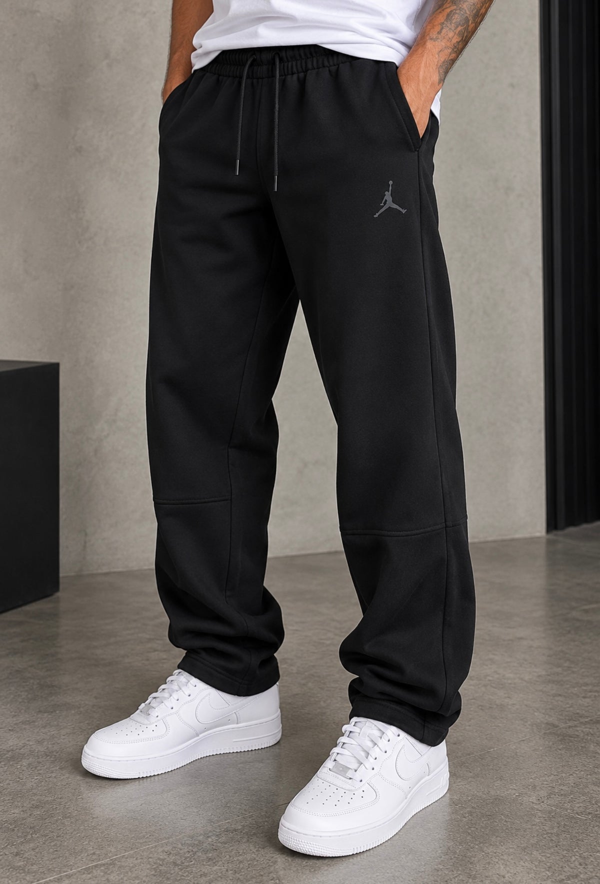 Jordan Sport Herren Jogginghose Schwarz – Gr. XS – Neu mit Etikett