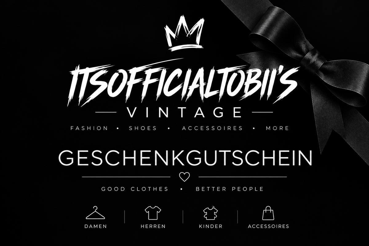 Geschenkgutschein – itsofficialtobii’s Vintage